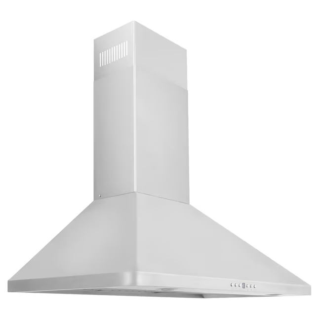 ZLINE  30-in 400-CFM Convertible Stainless Steel Wall-Mounted Range Hood