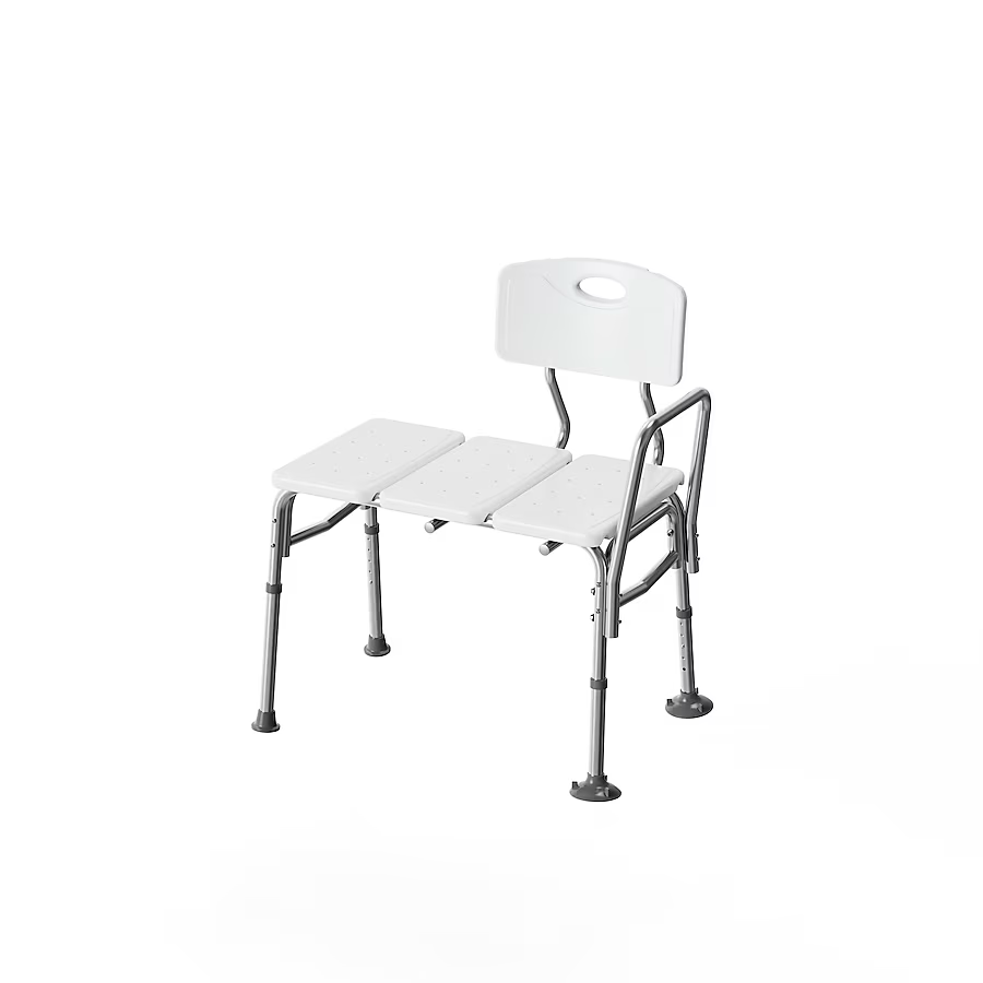 Project Source White Shower and Bath Stool