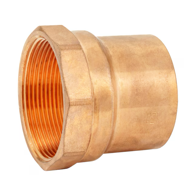 Streamline 2-in Copper Female Adapter