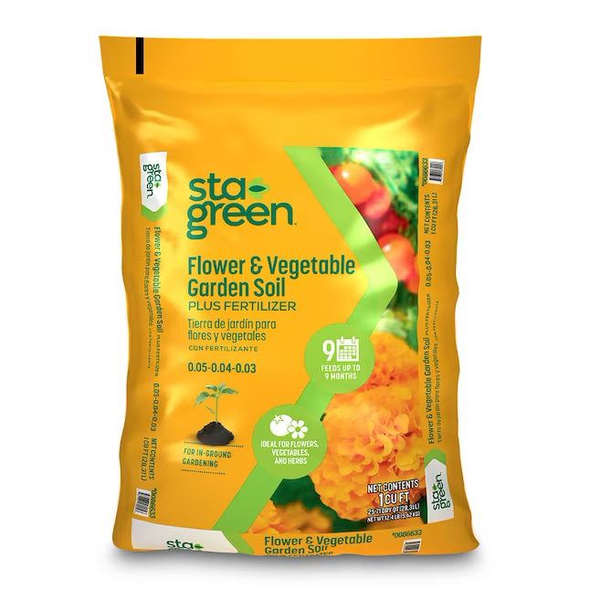 Sta-Green Vegetable and Flower Garden Soil