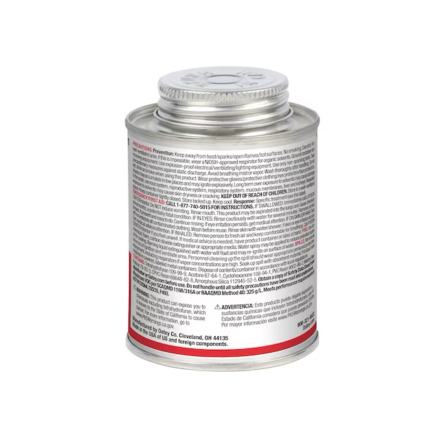 Oatey 8-fl oz Clear All-purpose Cement