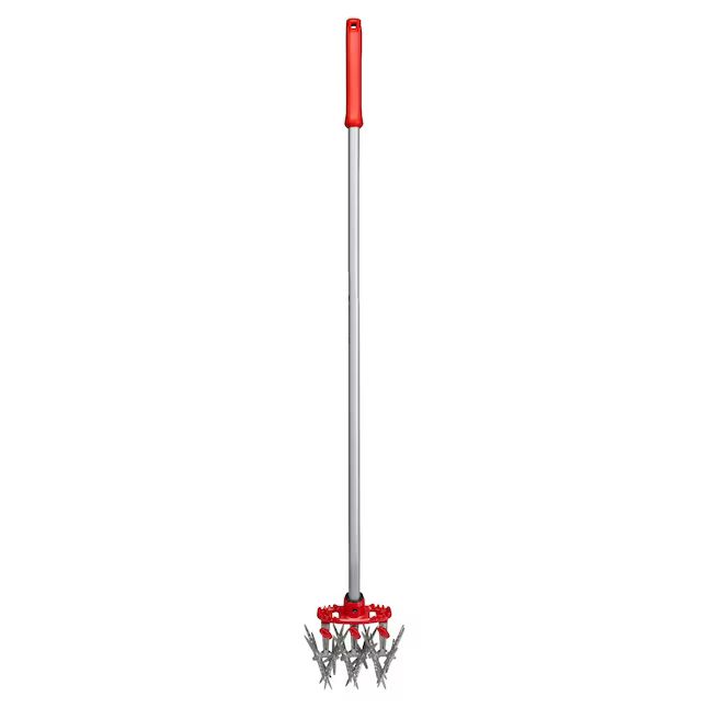 Corona Comfortgel Disccultivator Rotating 3-Tine Long-handle Cultivator