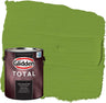 Glidden Total Exterior Paint & Primer Semi-Gloss, Antique Moss