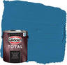 Glidden Total Exterior Paint & Primer Semi-Gloss, Blue Oasis