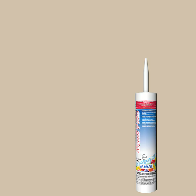 MAPEI Mapesil T Plus 10.1-oz Bone #5015 Silicone Caulk