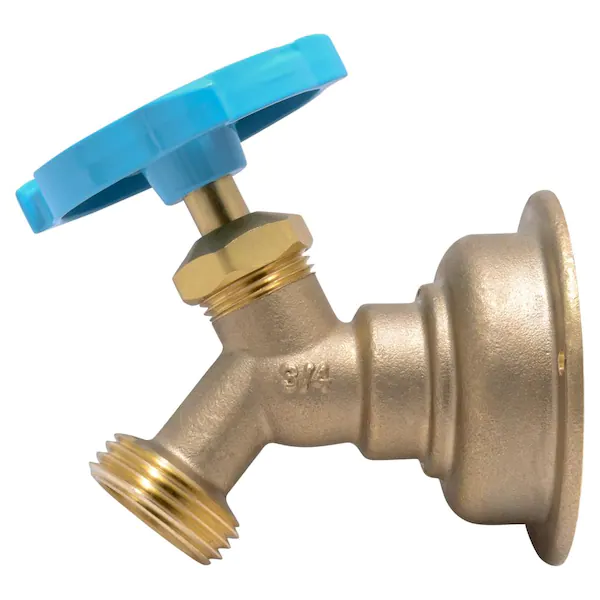 SharkBite 3/4 in. Brass Push-to-Connect x MHT Multi-Turn No Kink Hose Bibb