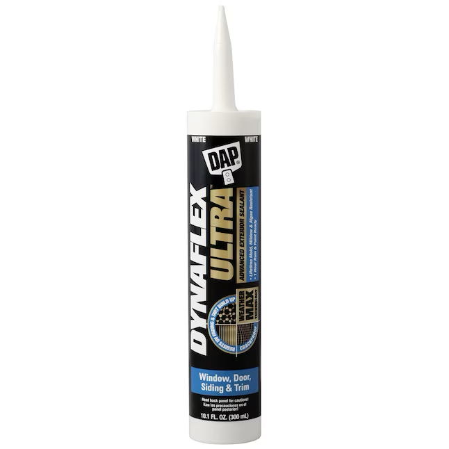 DAP DYNAFLEX ULTRA 10.1-oz White Paintable Latex Caulk