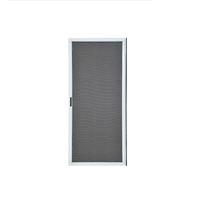 RELIABILT 30-in x 80-in White Aluminum Sliding Patio Screen Door