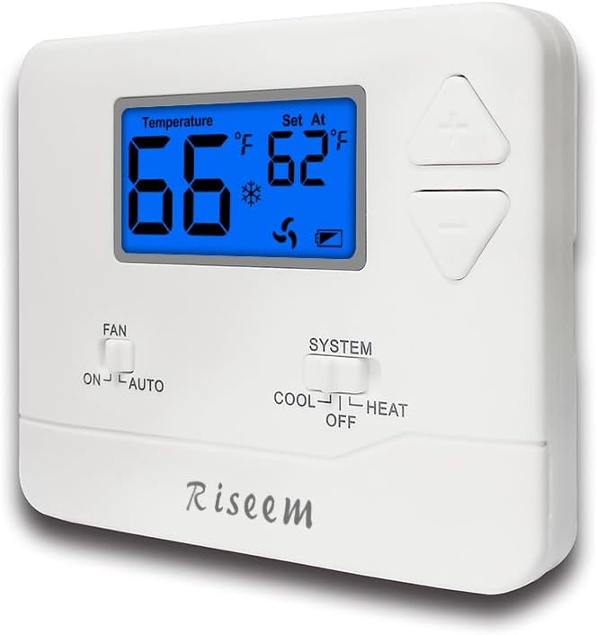 Digital Non-Programmable Thermostat (1 Heat/1 Cool)