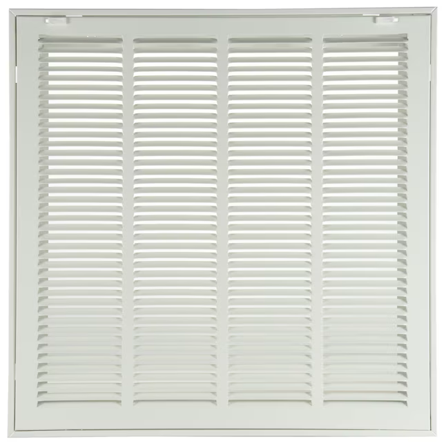 RELIABILT 20-in x 20-in Steel White Sidewall/Ceiling Filter Grille