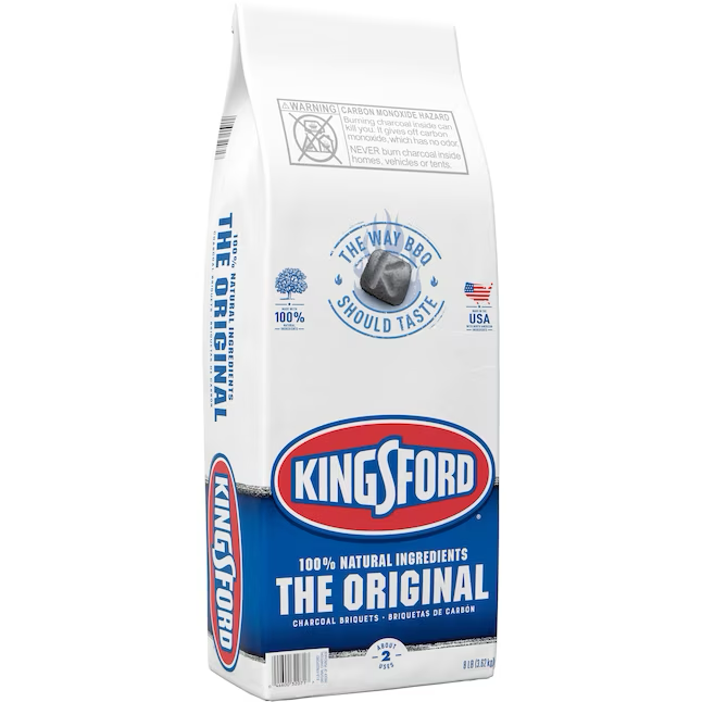 Briquetas de carbón Kingsford de 8 libras