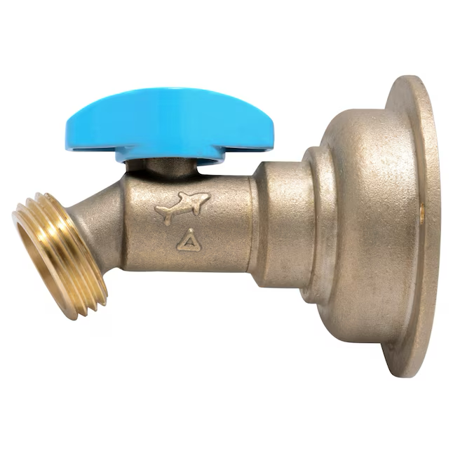 SharkBite 3/4-in Push-to-connect Brass Quarter Turn Hose Bibb