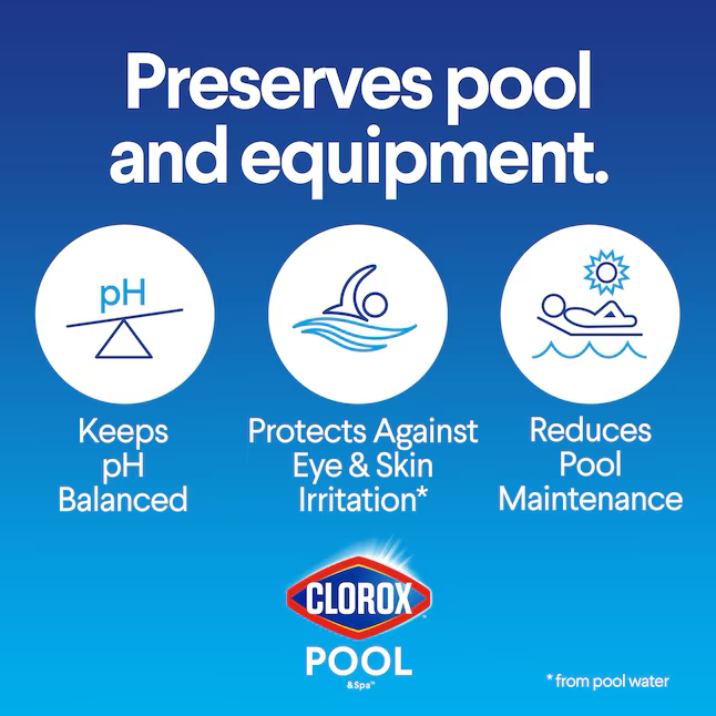 Clorox Pool&amp;Spa Equilibrador de piscina aumentador de alcalinidad de 16 lb