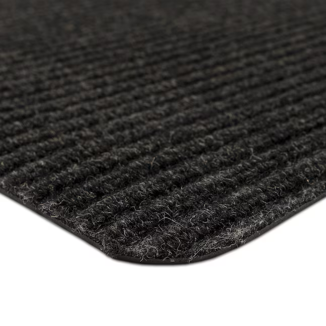 Project Source 3-ft x 5-ft Charcoal Polypropylene/Vinyl Rectangular Outdoor Decorative Utility Mat