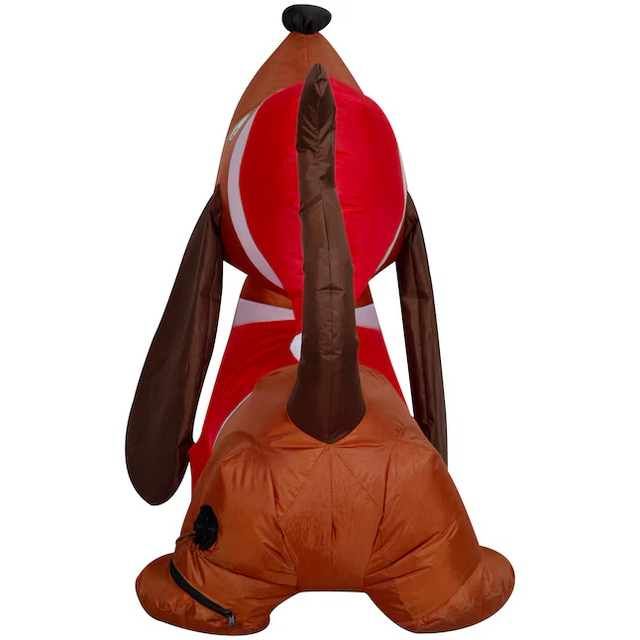 Holiday Living 3-ft LED Basset Hound Dog Christmas Inflatable