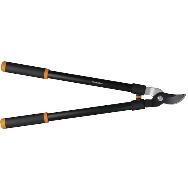 Fiskars 21,5 Zoll Bypass-Astschere aus Stahl, gepolsterter Griff, antihaftbeschichtete Klinge, Schnittdurchmesser bis zu 1 1/2 Zoll