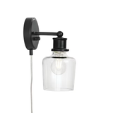 Kichler Helen 5-in W 1-Light Matte Black Wall Sconce