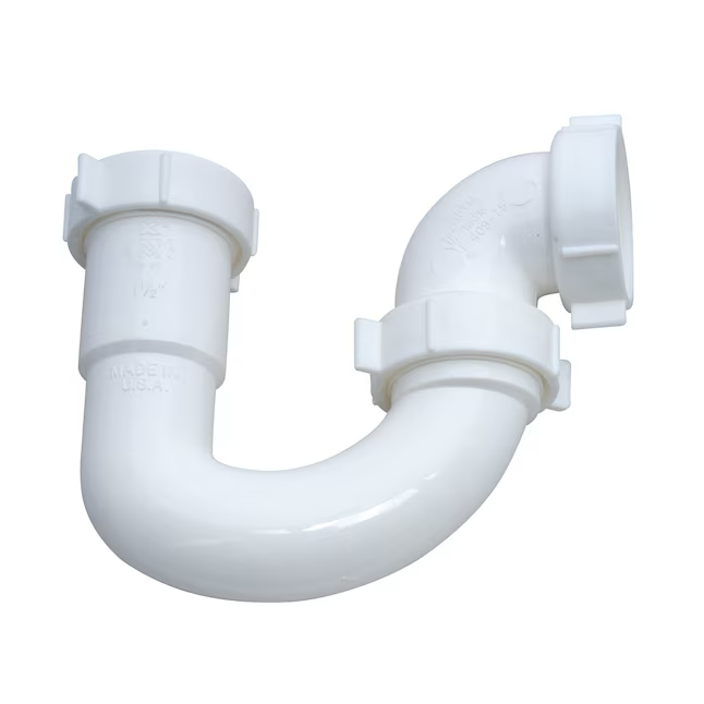 Keeney 1-1/2-in Plastic Sink Trap J-Bend