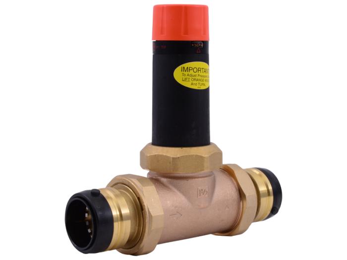 SharkBite 1-1/2 in. EB25 Pressure Regulating Valve (PRV, EB25 Double Union SharkBite)