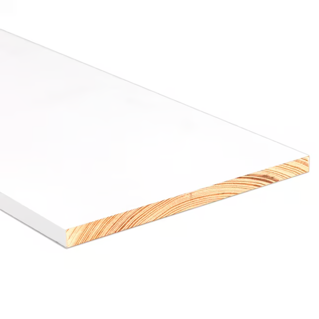 RELIABILT 1-in x 12-in x 8-ft Primed Spruce Pine Fir Board