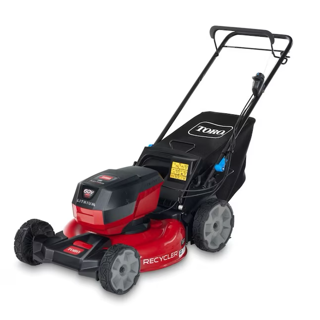 Toro Recycler 60-volt Max 21-in Cordless Self-propelled Lawn Mower 6 Ah (Battery and Charger Included)