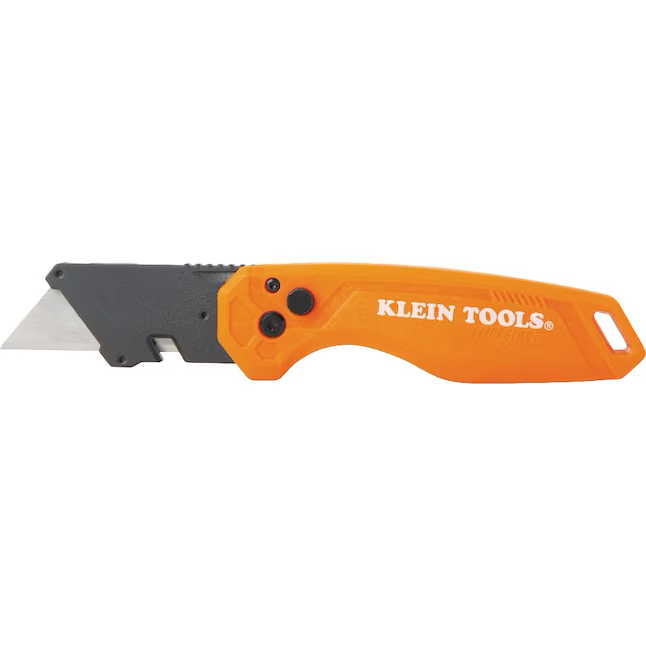 Klein Tools Flickblade cuchillo multiusos plegable de 3/4 pulgadas y 1 hoja