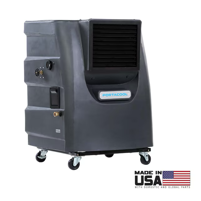 Portacool 2400-CFM 2-Speed Outdoor Portable Evaporative Cooler for 700-sq ft (Motor Included)