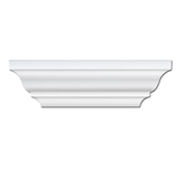 Inteplast Group Building Products 3-3/16-in x 8-ft Finished Polystyrene Crown Moulding