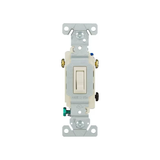 Eaton 15-Amp 3-Way Toggle Light Switch, Light Almond (10-Pack)