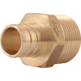 SharkBite 1 in. x 1 in. MNPT Brass Crimp Male Connector