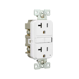 Eaton 20-Amp 125-volt Tamper Resistant GFCI Residential Decorator Outlet, White (3-Pack)