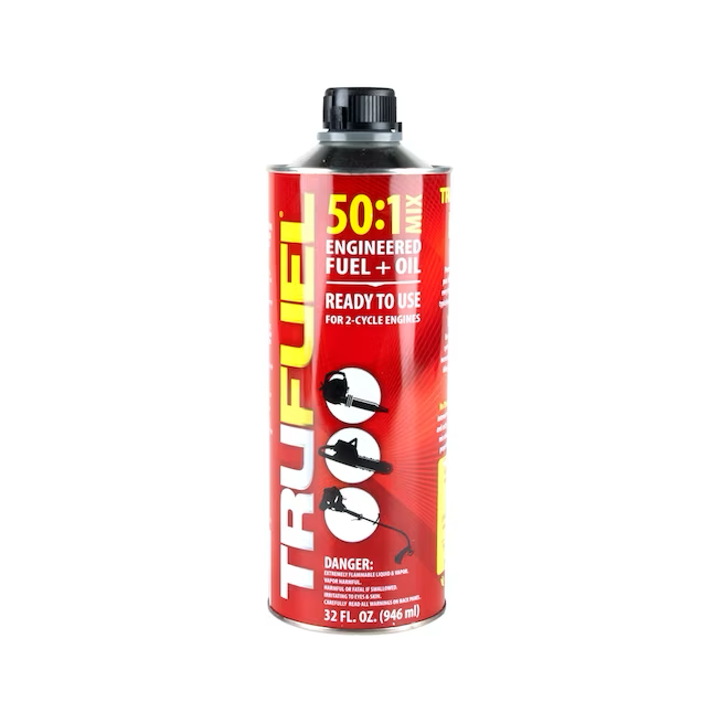 TruFuel Combustible de 2 ciclos premezclado sin etanol 50:1 de 32 oz 