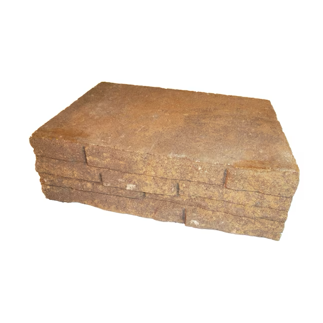 Bloque de muro de contención de hormigón Jaxon de 4 pulgadas de alto x 12 pulgadas de largo x 6,5 pulgadas de profundidad