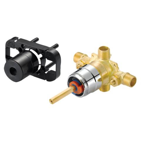 EZ-FLO Impressions 1/2-in ID Mip x 1/2-in OD Mip Brass Pressure Balancing Valve