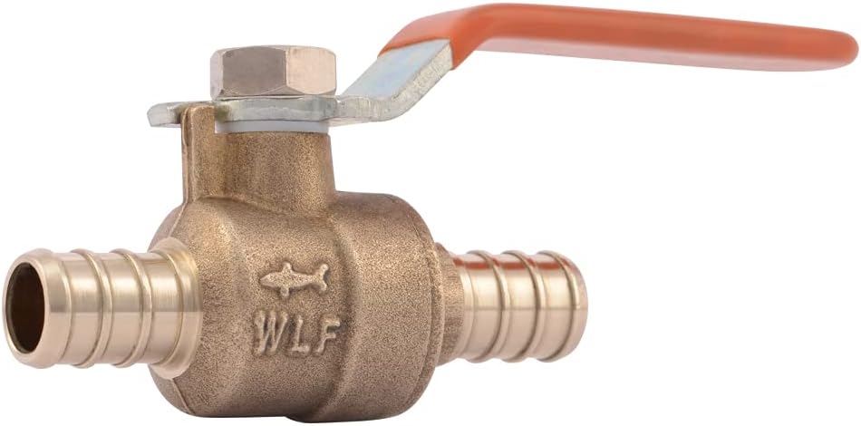 SharkBite 1/2 in. x 1/2 in. Brass Crimp Ball Valve