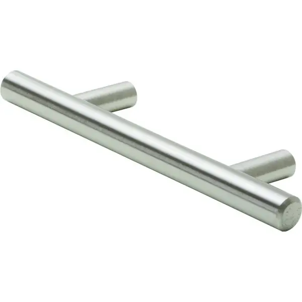 3-3/4" Schubladengriff aus hohlem Stahl, Satin-Nickel (20er-Pack) 