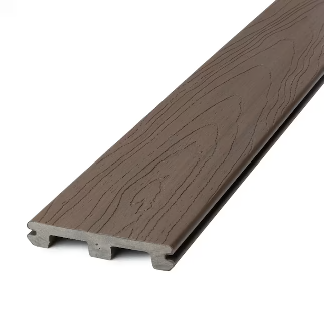 Deckorators Tropics 16-ft Hana Brown Grooved Composite Deck Board