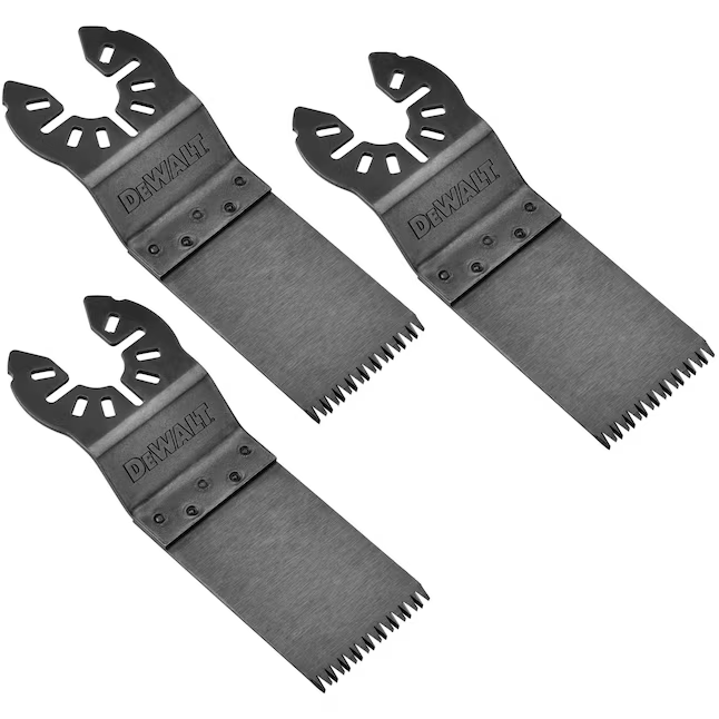 DEWALT 3-Pack High Carbon Steel Oscillating Tool Blade