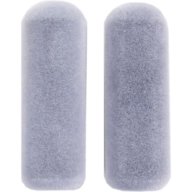 WHIZZ 4-in Cabinets, Doors, and More Flocked Foam Mini Paint Roller (2-Pack)