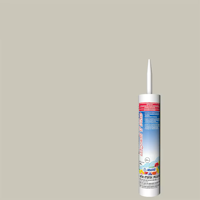 MAPEI Mapesil T Plus 10.1-oz Alabaster #5001 Silicone Caulk