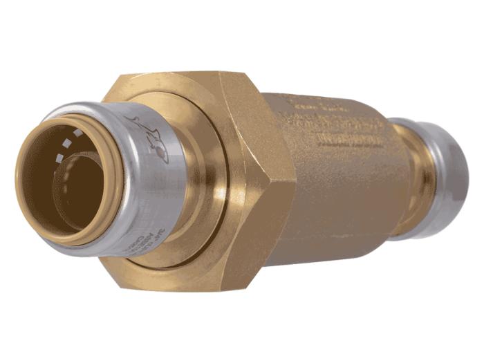 SharkBite 1 in. BF-1 Series Dual Check Backflow Preventer with SharkBite Connections