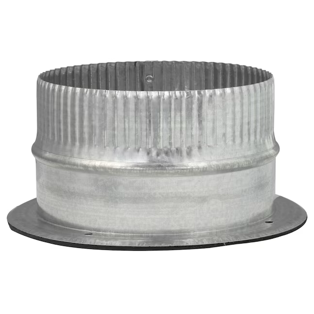 IMPERIAL 30 Gauge Galvanized Steel Airtight Adhesive Duct Take-off