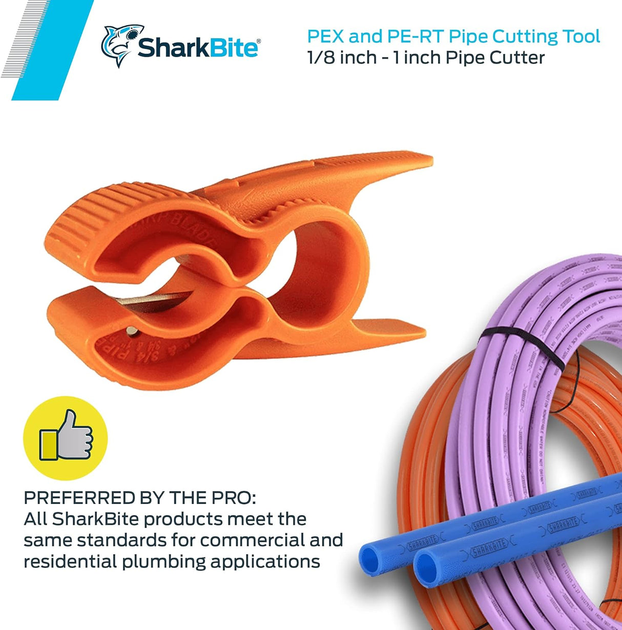 SharkBite Radial Pipe Cutter (Orange)