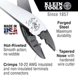 Klein Tools Crimping and Cutting Tool for Connectors