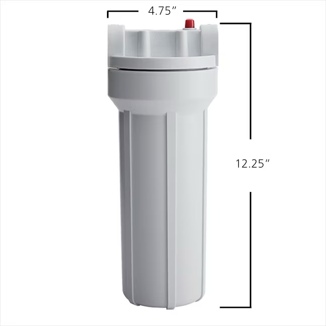 Project Source Whole Home Standard (WHS) Single-stage 4-GPM Multi-method Hard Water Whole House Water Filtration System