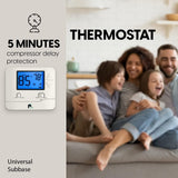 Termostato de calefacción y refrigeración no programable EconoHome 