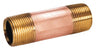 SABER SELECT 3/4 in. MIP x 3 in. Red Brass Nipple