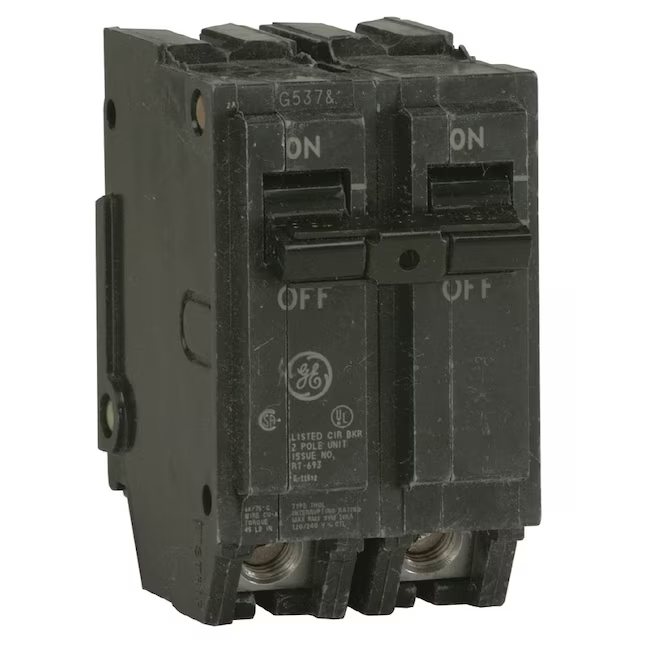 GE Q-Line THQL 100-Amp 2-Pole Standard Trip Circuit Breaker