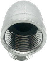 SABRE SELECT Rosca interna NPT de 1/2 pulgada a tubería de fundición de acero inoxidable con rosca exterior NPT de 1/2 pulgada