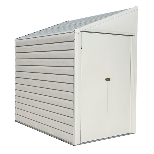 Arrow 4-ft x 7-ft Yardsaver Galvanized Steel Storage Shed